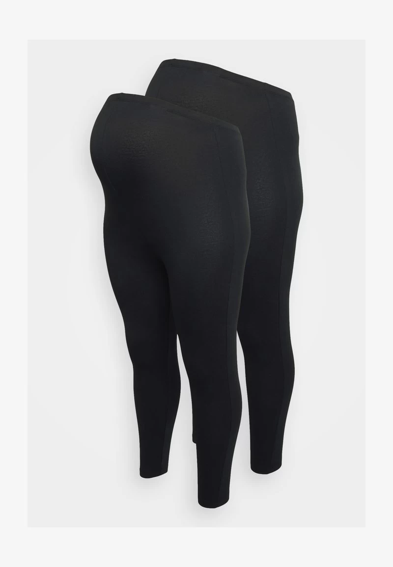 MLEMMA 2 PACK - Leggings - Hosen - Black 3 MLEMMA 2 PACK - Leggings - Hosen - Black