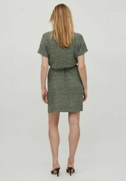 Vila KURZÄRMELIGES - Freizeitkleid - Four Leaf Clover Green -Frauen Geschäft 8cab8ffed1d94cfbab056dd1d39a058f
