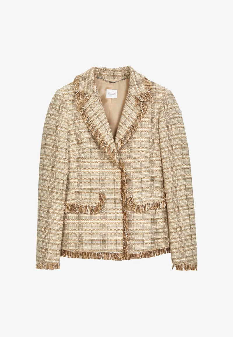 Strickjacke - Wollweiß Multicolor 7 Strickjacke - Wollweiß Multicolor – Bild 5