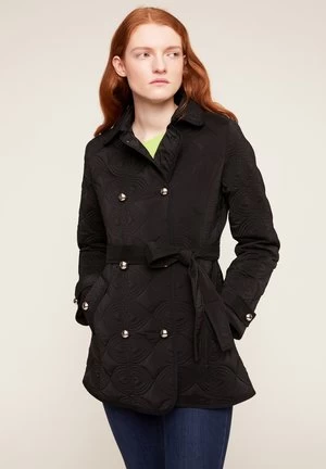 RAUTENFÖRMIGER VERARBEITUNG - Wintermantel - Nero 8 RAUTENFÖRMIGER VERARBEITUNG - Wintermantel - Nero – Bild 6