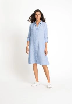 Bestseller 17 Olsen Blusenkleid - Hellblau
