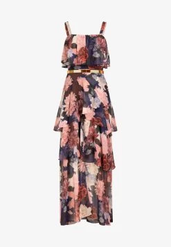 APART Maxikleid - Navy Multicolor -Frauen Geschäft 8d9307e7b43a42d5b71f4fdab3bd3f78