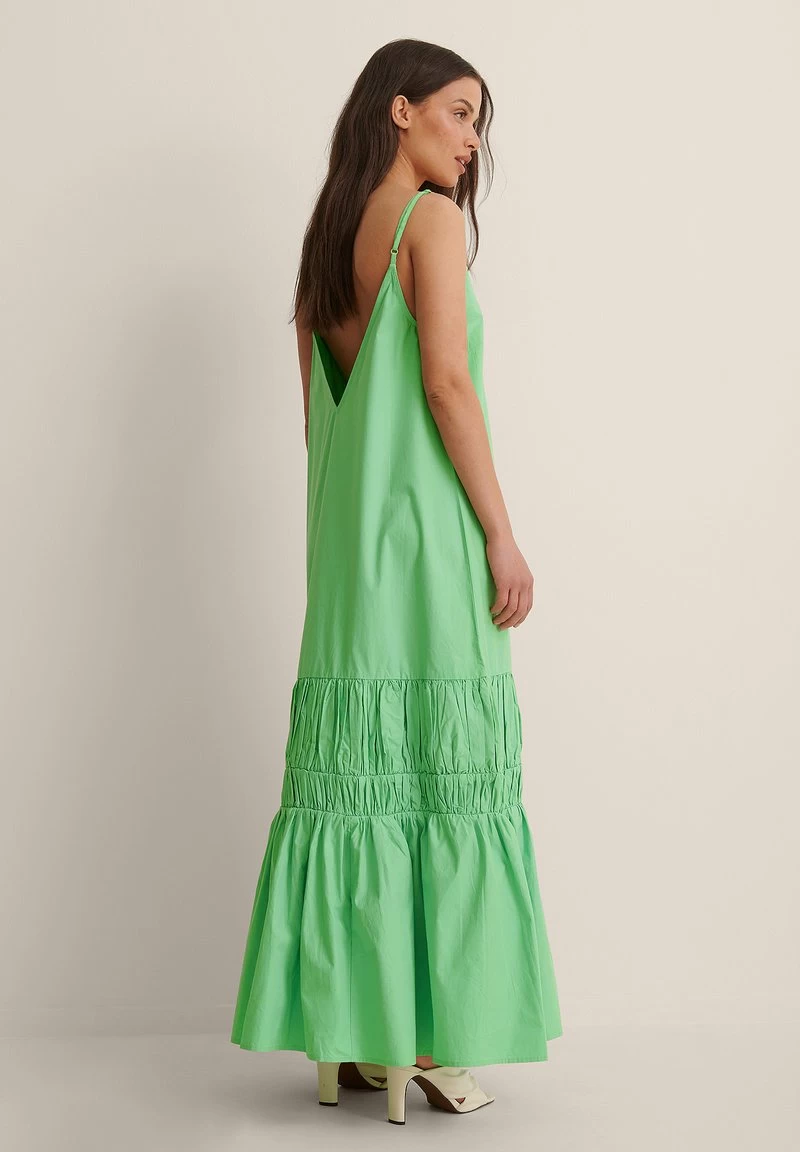 NA-KD Maxikleid - Green 4 NA-KD Maxikleid - Green – Bild 2