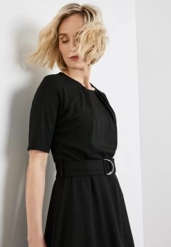 Gerry Weber MIT BINDEGÜRTEL - Freizeitkleid - Schwarz -Frauen Geschäft 8dd1064c559c4317891d9af769f53629