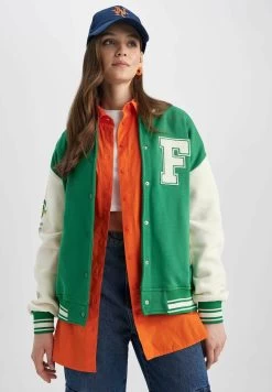 DeFacto Bomberjacke - Green -Frauen Geschäft 8e55c804cb5c4379a593fe641cdf14b1