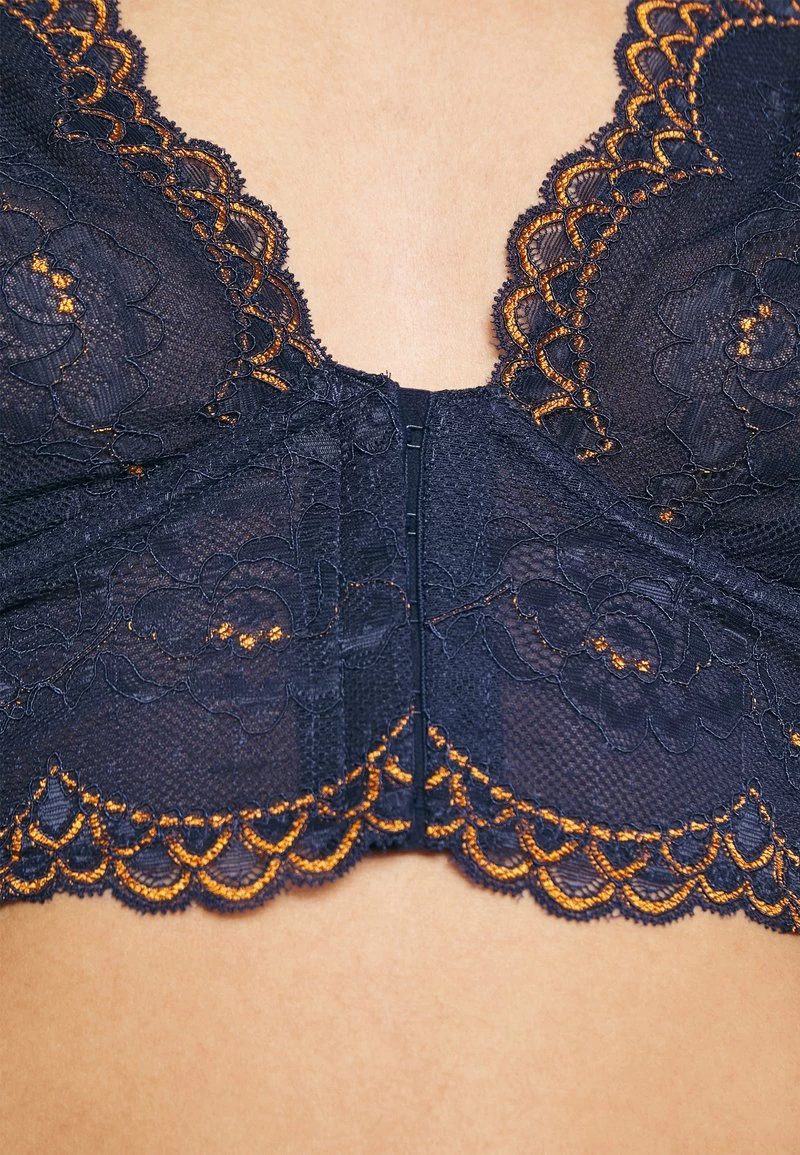 Gossard SUPERBOOST BRALET - Triangel BH - Midnight Blue / Gold 8 Gossard SUPERBOOST BRALET - Triangel BH - Midnight Blue / Gold – Bild 6