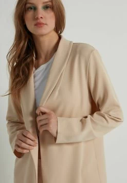 Kurzmantel - Hautfarben Beige -Frauen Geschäft 8f1435299b704a5e85b42caa727c48ad