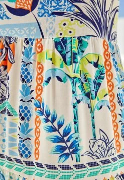 Next TIERED - Freizeitkleid - Blue Print -Frauen Geschäft 8f371443df0845499a6fc49afa4f53b5