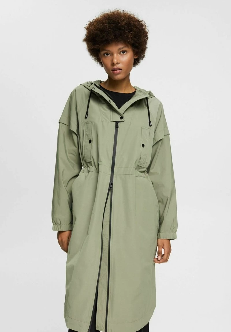 ESPRIT MIT TUNNELZUGKAPUZE - Parka - Light Khaki 3 ESPRIT MIT TUNNELZUGKAPUZE - Parka - Light Khaki