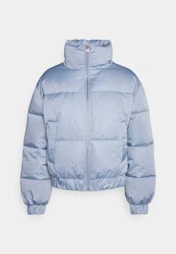Abercrombie & Fitch MINI POWER PUFF - Daunenmantel - Blue Fog -Frauen Geschäft 9049ffaa2a2c4f9689d4c6d77afc8d4d