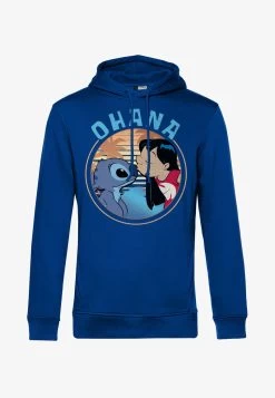 Henry Tiger DISNEY LILO STITCH LILO AND STITCH OHANA - Kapuzenpullover - Royal Blue -Frauen Geschäft 91864144bb7d4923b4ea3b3aedcd00d7