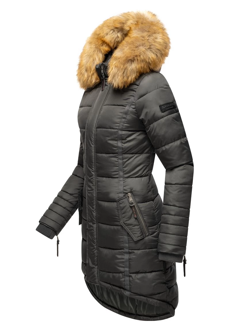 Navahoo PAPAYA - Wintermantel - Dark Grey 4 Navahoo PAPAYA - Wintermantel - Dark Grey – Bild 2