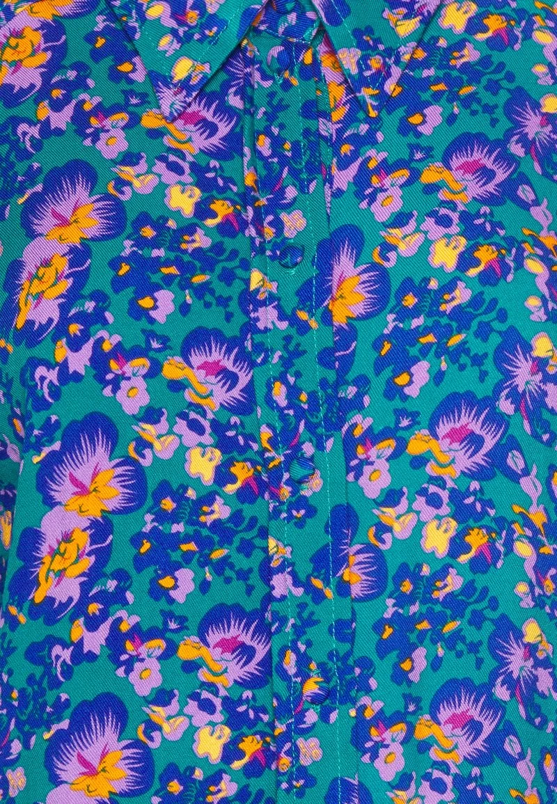 YASORCHI SHIRT - Bluse - Turqoise 7 YASORCHI SHIRT - Bluse - Turqoise – Bild 5