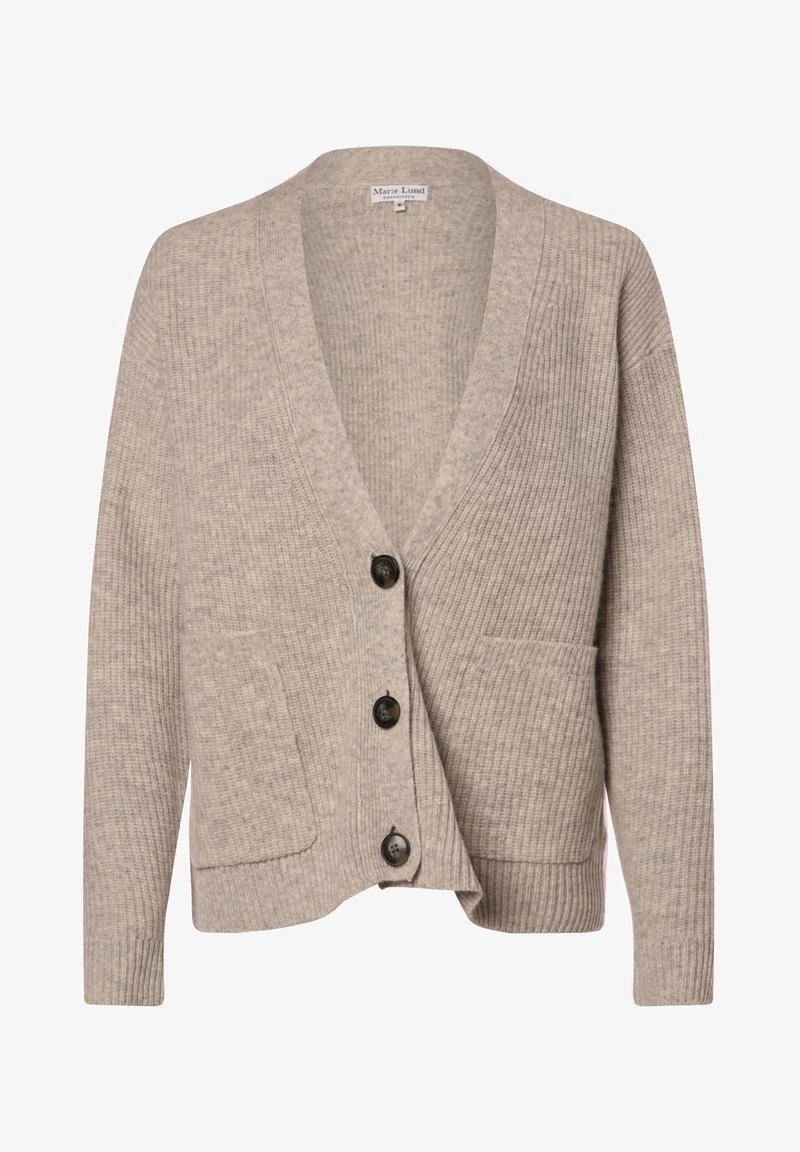 Marie Lund Strickjacke - Schlamm 8 Marie Lund Strickjacke - Schlamm – Bild 6