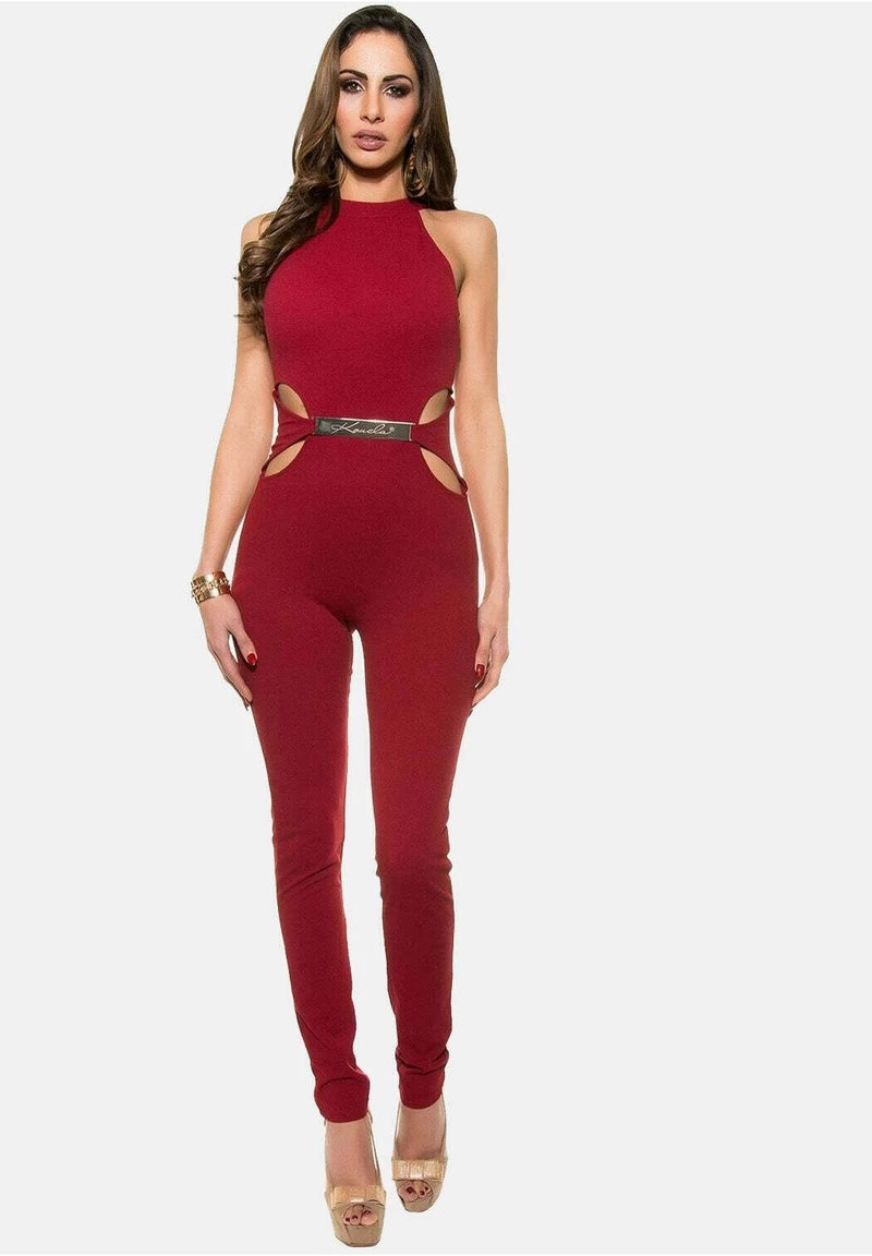 OVERALL MIT DEZENTEN CUT-OUTS - Jumpsuit - Beige 7 OVERALL MIT DEZENTEN CUT-OUTS - Jumpsuit - Beige – Bild 5