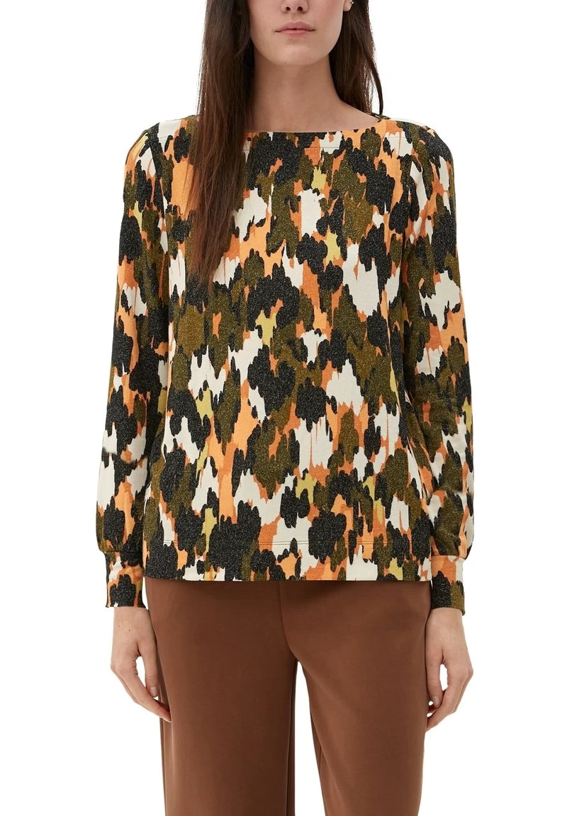 S.Oliver MIT ALLOVERPRINT - Langarmshirt - Guacamole 7 S.Oliver MIT ALLOVERPRINT - Langarmshirt - Guacamole – Bild 5