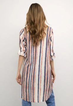 Kaffe KAIDA - Blusenkleid - Orange Blue Stripe 10 Kaffe KAIDA - Blusenkleid - Orange Blue Stripe -Frauen Geschäft 95c63e67b40043b3985d0df4794b755f