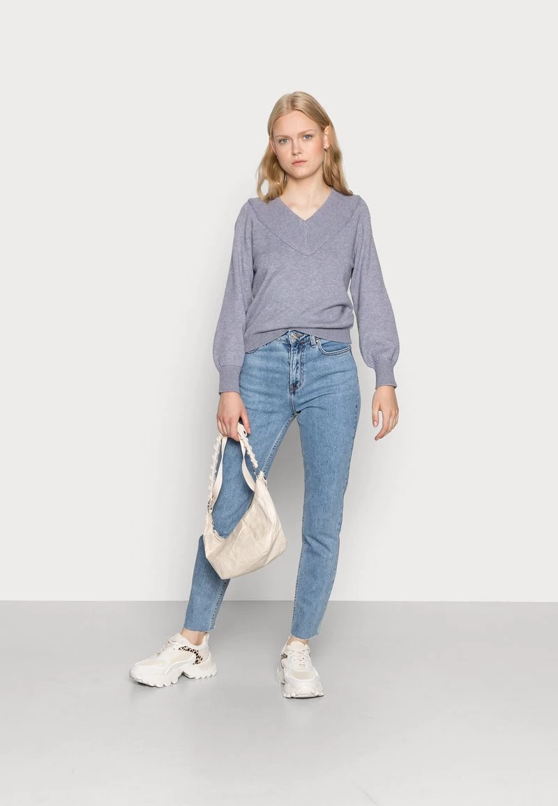 ONLY ONLEMILY RAW MAE - Jeans Straight Leg - Light Blue Denim 5 ONLY ONLEMILY RAW MAE - Jeans Straight Leg - Light Blue Denim – Bild 3