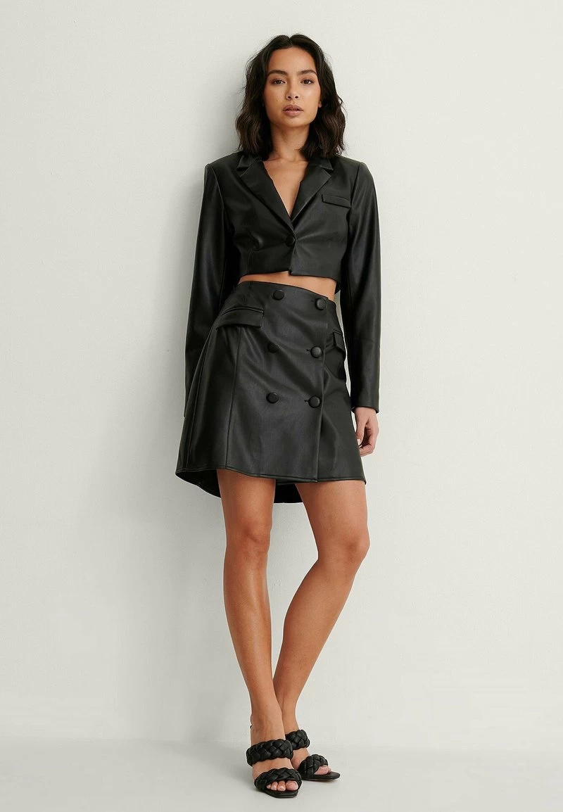 NA-KD A-Linien-Rock - Black 4 NA-KD A-Linien-Rock - Black – Bild 2