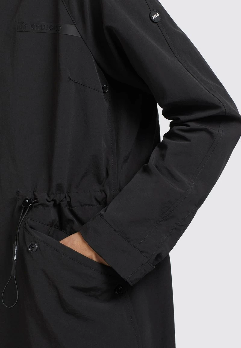 Khujo MARNIA - Regenjacke / Wasserabweisende Jacke - Schwarz 8 Khujo MARNIA - Regenjacke / Wasserabweisende Jacke - Schwarz – Bild 6