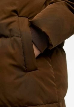 Object OBJLOUISE - Daunenmantel - Dark Earth -Frauen Geschäft 98ee09fbedcf4b8fadb05c96b6b6e40f