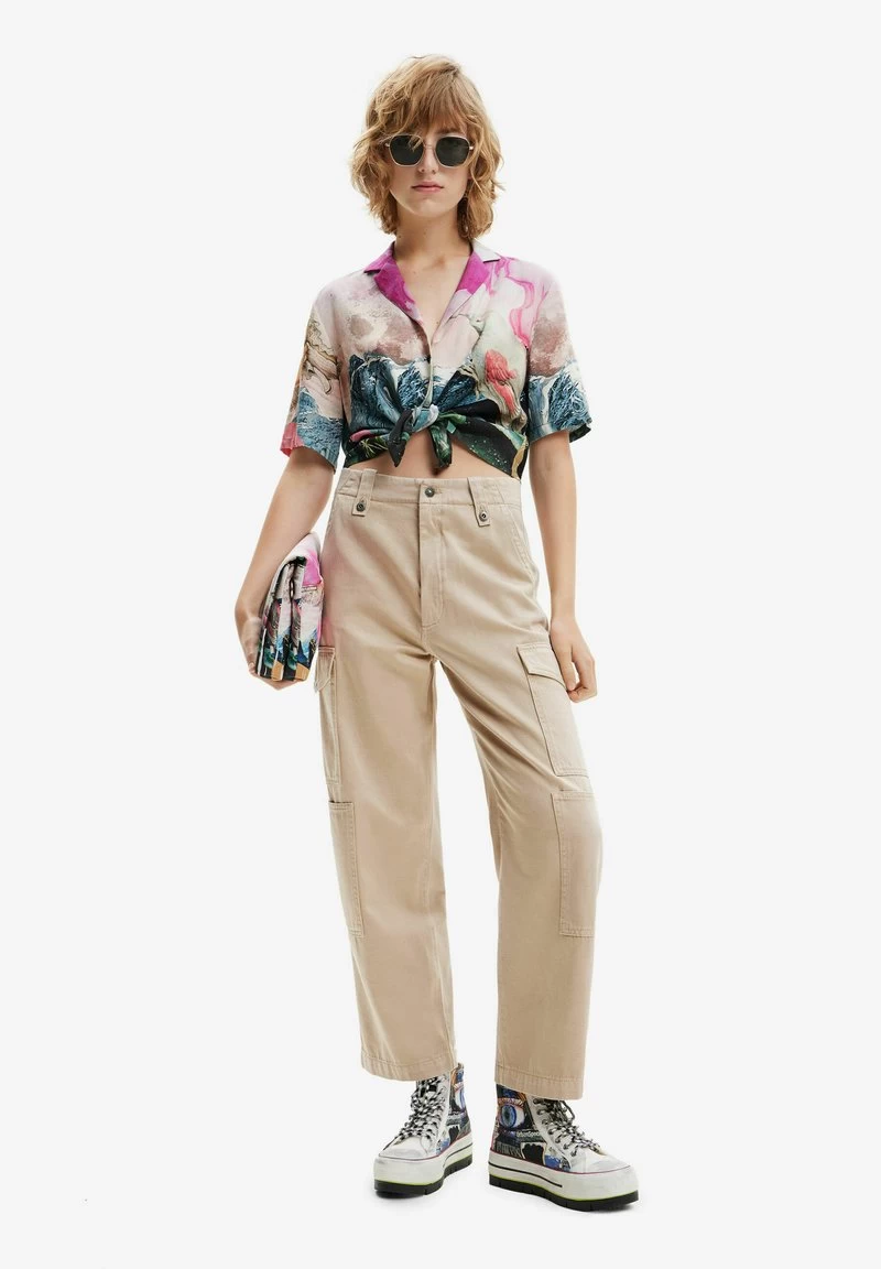 Desigual Hemdbluse - Red 4 Desigual Hemdbluse - Red – Bild 2