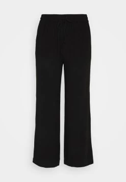 SLFVIVA GULIA LONG PANT CURVE - Stoffhose - Black -Frauen Geschäft 9aa4e2f9973a4f53a8611d5557ab5005