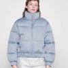 Abercrombie & Fitch MINI POWER PUFF - Daunenmantel - Blue Fog -Frauen Geschäft 9b369f696ddc497dbe38ac08e8294a4f