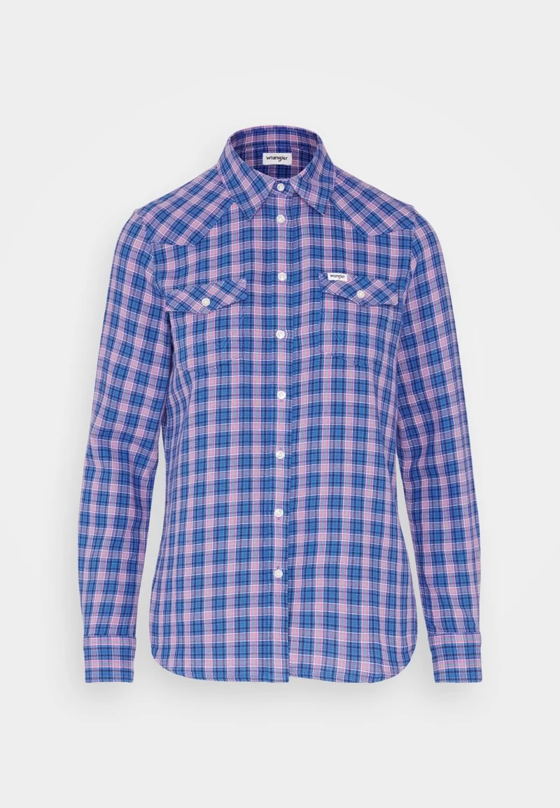 Wrangler WESTERN SHIRT - Hemdbluse - Nautical Blue 7 Wrangler WESTERN SHIRT - Hemdbluse - Nautical Blue – Bild 5