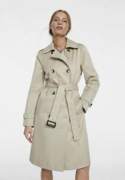 Vero Moda Petite VMRAMONNA LONG - Trenchcoat - Silver Mink -Frauen Geschäft 9ccd147d2ef140589167ffae3c42596a