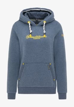 Schmuddelwedda CITY - Kapuzenpullover - Marine Melange -Frauen Geschäft 9e332e925d084003b7499396e8612c29