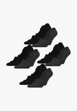 8 PACK - Füßlinge - Jet Black/middle Grey Melange 10 8 PACK - Füßlinge - Jet Black/middle Grey Melange -Frauen Geschäft a121f3e13c674db5aedd42df58d23a5d