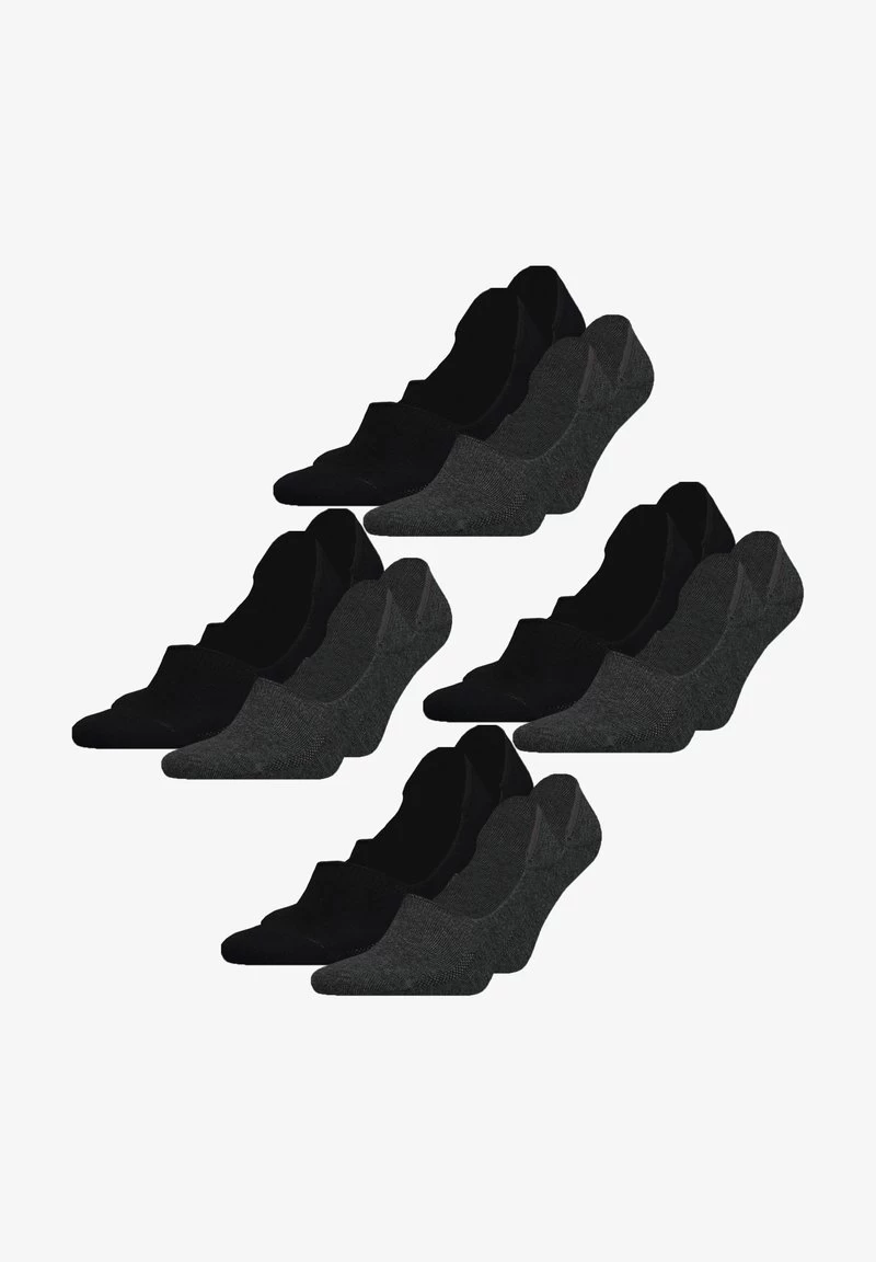 8 PACK - Füßlinge - Jet Black/middle Grey Melange 5 8 PACK - Füßlinge - Jet Black/middle Grey Melange – Bild 3