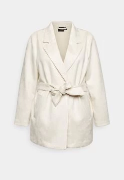 Vero Moda Curve VMJOSE NAPOLI JACKET - Trenchcoat - Birch -Frauen Geschäft a19d77b0413c44a8b9184a3bc7cdae42