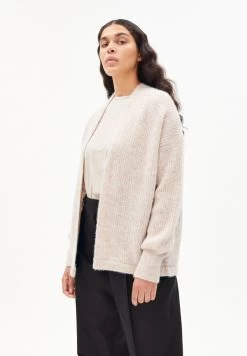 Armedangels VILANAA - Strickjacke - Kinoko Melange-oatmilk -Frauen Geschäft a1a9fbe24ce94330b5f95111f34f3a35 1