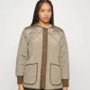ONLY CARMAKOMA CARJUNG QUILTED JACKET - Winterjacke - Pebble -Frauen Geschäft a257b0606c7d4f2aa2f289eb0d1cc538
