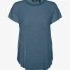 Vero Moda VMBECCA PLAIN - Bluse - China Blue -Frauen Geschäft a4e6b750db044028b7ae0ac5001da077
