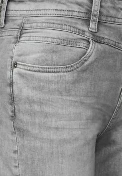 STREET ONE Jeans Straight Leg - Grau -Frauen Geschäft a60b37fb99044da3bd2b9cb1c643e7f9