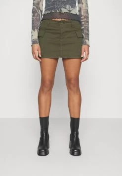 ONLY ONLSORA CARGO RAW SKIRT - Minirock - Kalamata