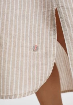 Blusenkleid - Beige -Frauen Geschäft a8279073501e4216b67660fc6be9c4df