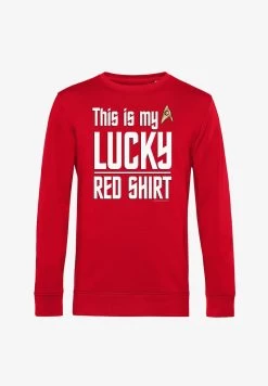 Henry Tiger STAR TREK LUCKY RED SHIRT - Sweatshirt - Red -Frauen Geschäft a890c6c63dd348dcb3c49e60554ccb4c