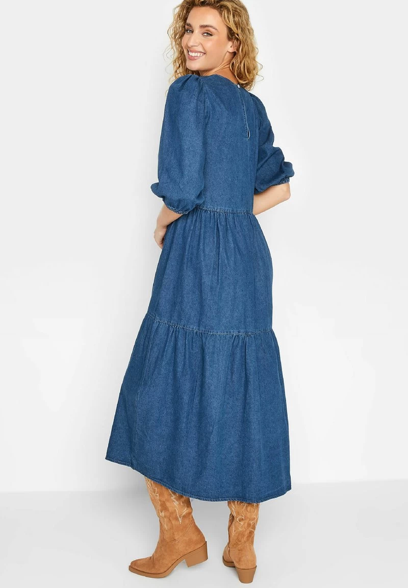 TIERED - Jeanskleid - Blue 5 TIERED - Jeanskleid - Blue – Bild 3