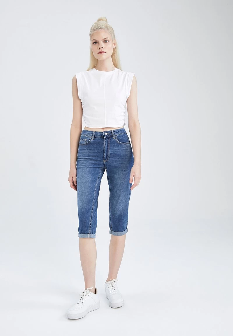 DeFacto Jeans Shorts - Blue 4 DeFacto Jeans Shorts - Blue – Bild 2