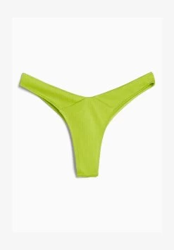 BERSHKA SHINY WITH HOOP - Bikini-Hose - Evergreen -Frauen Geschäft a9b5176d87ef4b4984943acdf71e0669
