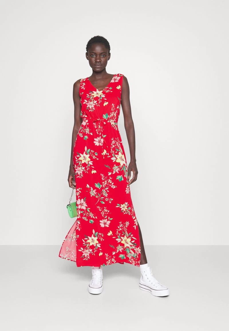 Vero Moda Tall VMEASY TANK DRESS - Maxikleid - Goji Berry/tika 4 Vero Moda Tall VMEASY TANK DRESS - Maxikleid - Goji Berry/tika – Bild 2