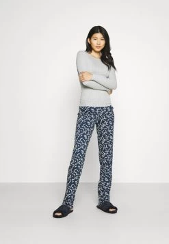 Marks & Spencer THERMAL 2 PACK - Nachtwäsche Shirt - Black Mix