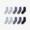 10 Pack - Socken - Blue Grey
