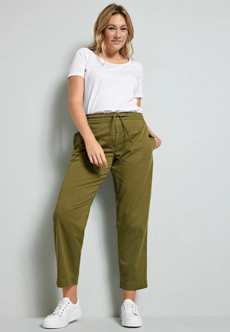 Stoffhose - Oliv 7 Stoffhose - Oliv – Bild 5