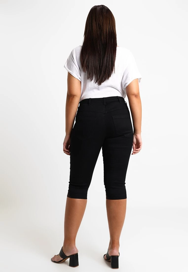 Zizzi EMILY - Jeans Shorts - Black 5 Zizzi EMILY - Jeans Shorts - Black – Bild 3