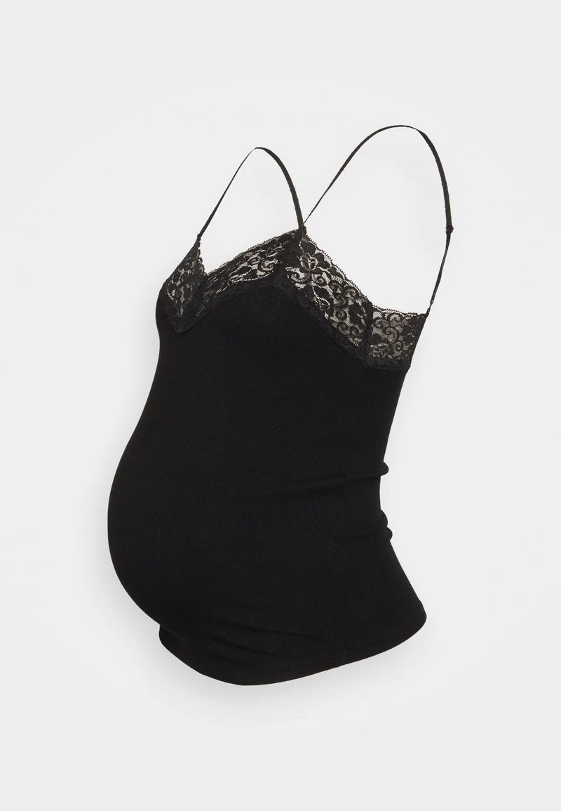 ONLY MATERNITY OLMTILDE SINGLET 2PACK - Top - Black 6 ONLY MATERNITY OLMTILDE SINGLET 2PACK - Top - Black – Bild 4